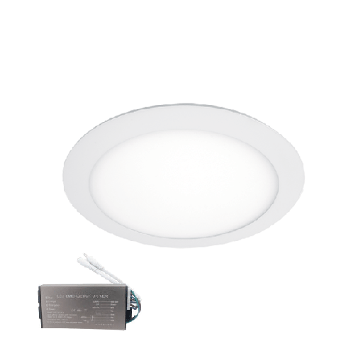 [PTG080.00353] ELMARK 99LED623IP65CWE, Panou LED rotund 23W 6500K IP65 + kit de urgență