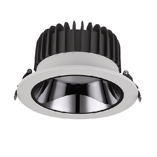 [PTG080.00412] ELMARK 92TS3040/WHE, Downlight LED TS3040 30W 240V 4000K 60° IP44 alb + kit de urgență