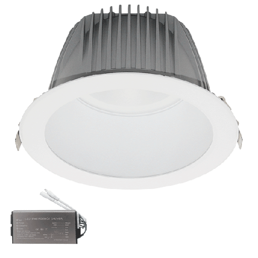 [PTG080.00429] ELMARK 92EL62283040/WHE, Downlight LED încastrat EL-6228 30W 4000K + kit de urgență