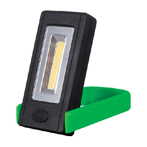 [PTG077.00006] ELMARK 100169/G, Lampă de lucru LED cu bază rotativă, 3W COB, Verde
