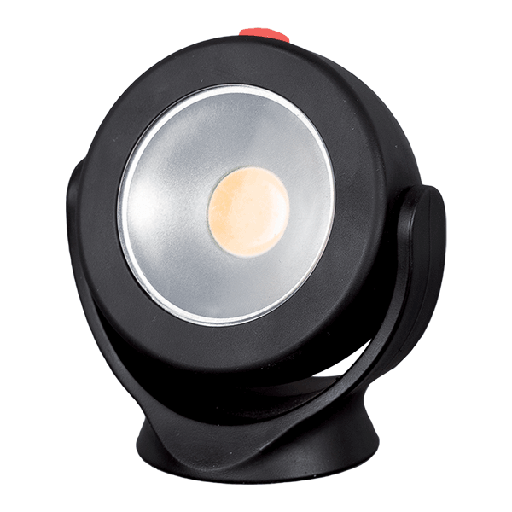 [PTG077.00012] ELMARK 100167, Lampă de lucru LED pivotantă E-5503, 3W COB, Cu bază magnetică