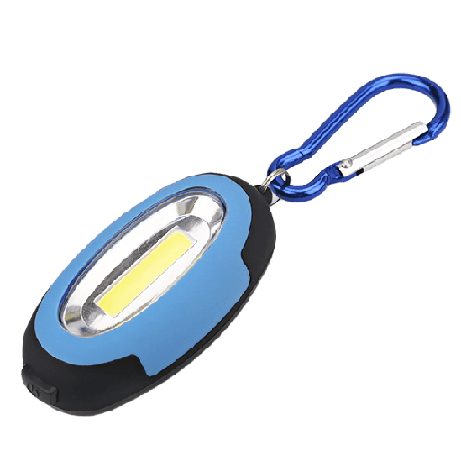 [PTG077.00013] ELMARK 100176/B, Mini lanternă LED breloc E-5903, 1.5W COB, Albastru