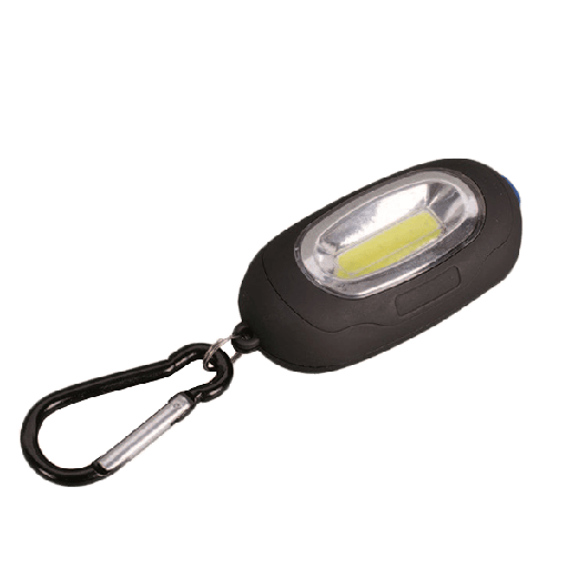 [PTG077.00014] ELMARK 100176/BL, Mini lanternă LED breloc E-5903, 1.5W COB, Negru