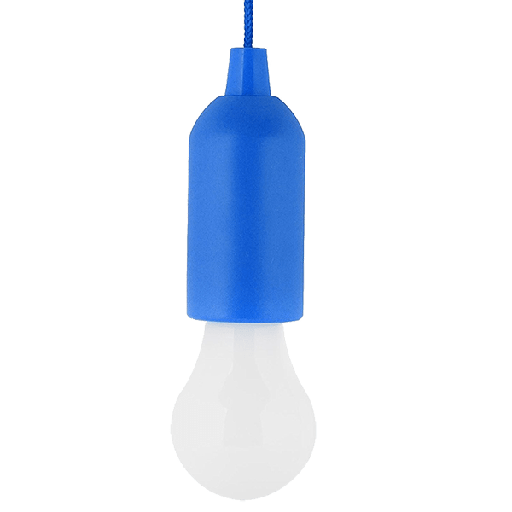 [PTG077.00017] ELMARK 100175/B, Lampă LED tip bec cu șnur E-6621, 1W, Albastru