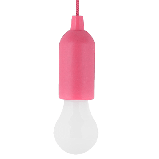 [PTG077.00019] ELMARK 100175/P, Lampă LED tip bec cu șnur E-6621, 1W, Roz