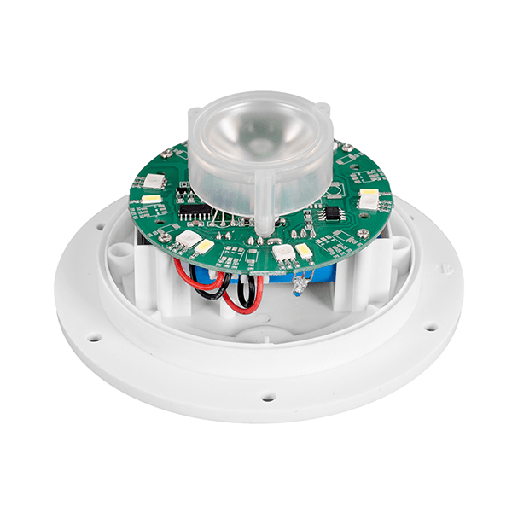[PTG076.00905] ELMARK 97LED120LRGB, RECHARGEABLE LED BASE WITH LENS RGBW AND REMOTE