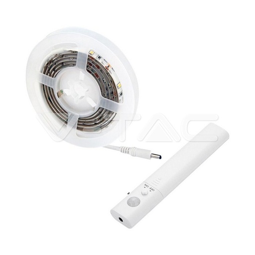 [PTG076.00978] V-TAC 212574, 2.4W LED Strip 2835 with Sensor 1m. 4000K