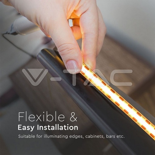 [PTG076.00995] V-TAC 212654, COB LED Strip IP20 24V 6400K 280 LEDs 10W/m