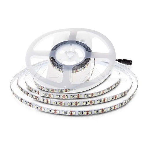 [PTG076.01053] V-TAC 212623, Bandă LED SMD2835 120 LED-uri 24V IP20 4000K PCB dublu 10m