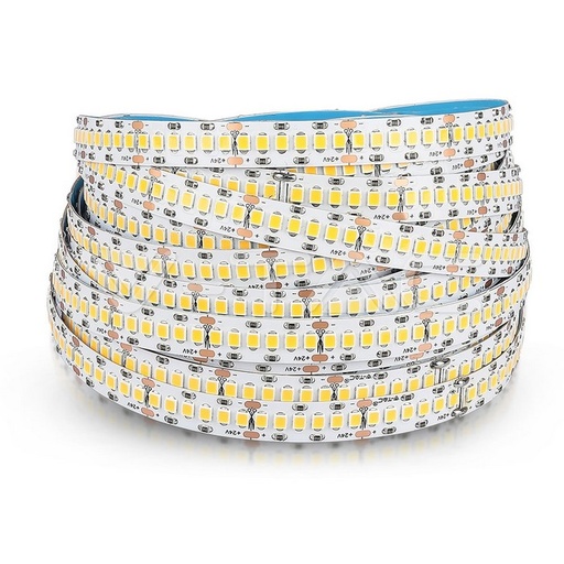 [PTG076.01085] V-TAC 333, Bandă LED cu cip SAMSUNG 2835, 240 LED-uri, 24V, IP20, 6000K, CRI95+