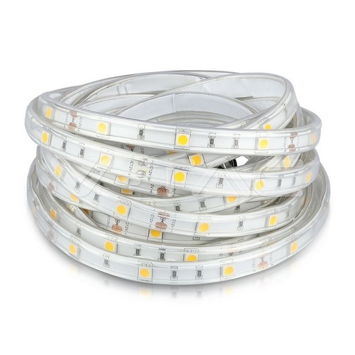 [PTG076.01100] V-TAC 2144, Bandă LED SMD5050 30 LED-uri, Alb Rece, IP65