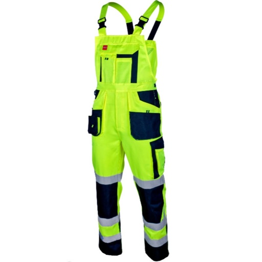 [PTG099.02492] Work Bib Pants, Reflective, Unisex, FLASH