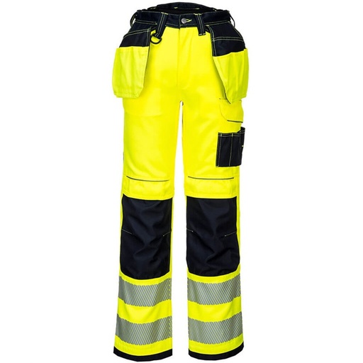 [PTG099.02502] Work Pants, Reflective, Unisex, STRETCH HOLSTER PW3 HI-VIS
