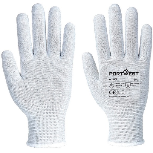 [PTG232.00017] Manusi Gri, Antistatic, SHELL