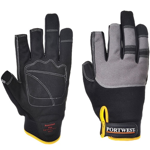 [PTG232.00059] Black Gloves, Powertool Pro - High Performance