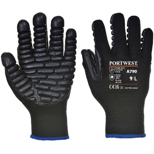 [PTG232.00126] Manusi Negre, ANTI VIBRATION