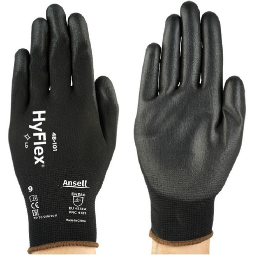 [PTG232.00278] Black Gloves, Hyflex 48-101
