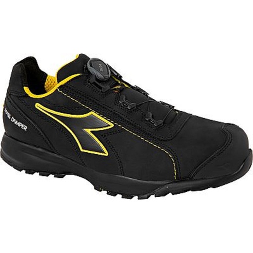 [PTG235.00425] Black Safety Shoes, DIADORA GLOVE Mds MASTER BOA LOW S3S