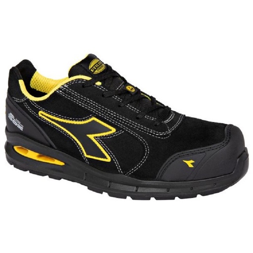 [PTG235.00583] Black Safety Shoes, DIADORA RUN A.BOX MASTER LOW S3S