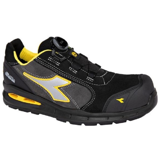 [PTG235.01919] Black Safety Shoes, DIADORA RUN A.BOX MASTER BOA LOW S3S