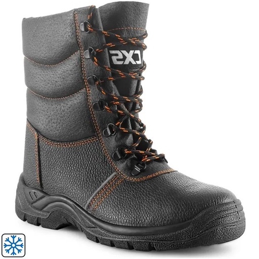 [PTG102.00074] Black High Boots, Fur-Lined, TOPAZ S3