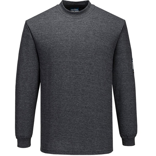 [PTG236.00141] Tricou De Lucru Si Protectie, Cu Maneca Lunga Si Guler Rotund, Ignifug, Antistatic, Esd, Arc Electric, Unisex, FR MODAFLAME