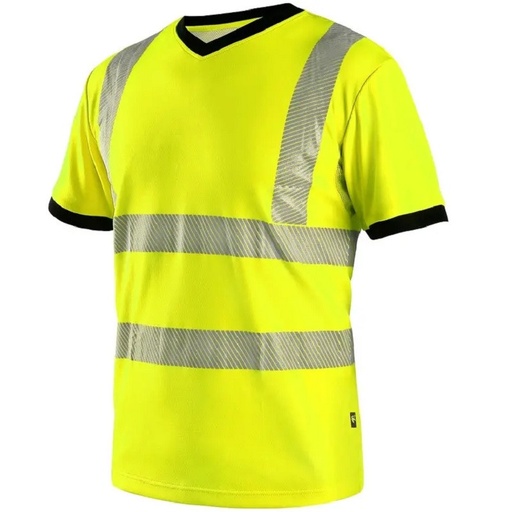 [PTG236.00323] Work & Protective T-Shirt, Short Sleeve, V Neck, Reflective, Unisex, RIPON