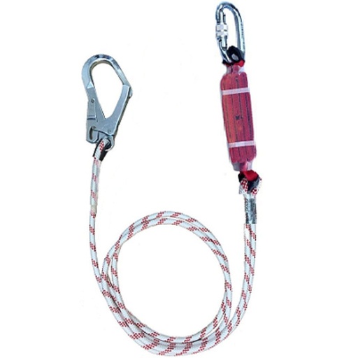 [PTG111.00007] Fixed And Detachable Lanyard With Energy Absorber, MURASAKI