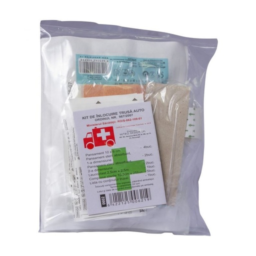 [PTG250.00003] Auto First Aid Kit Refill