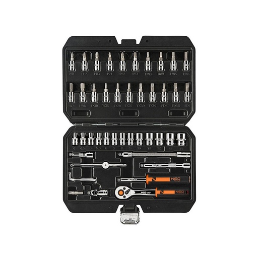 [PTG361.00006] Set Tubulare, 46 Piese, NEO TOOLS