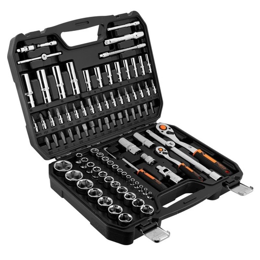[PTG361.00011] 1/2", 1/4" Socket Set, 94 Piece, NEO TOOLS