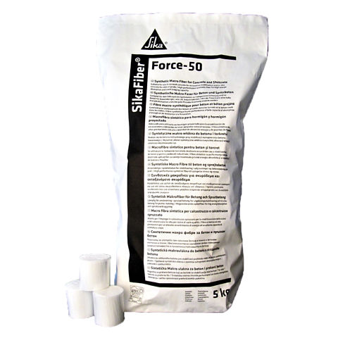 [PTG263.00185] Sika FiberForce 50, Fibre de armare pentru beton, 5Kg