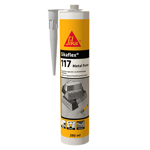 [PTG254.00737] SikaFlex 117 Metal Force, Adeziv elastic pentru lipirea metalelor
