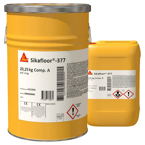 [PTG038.00116] Sikafloor-377, Two-Component Polyurethane Resin, 25Kg