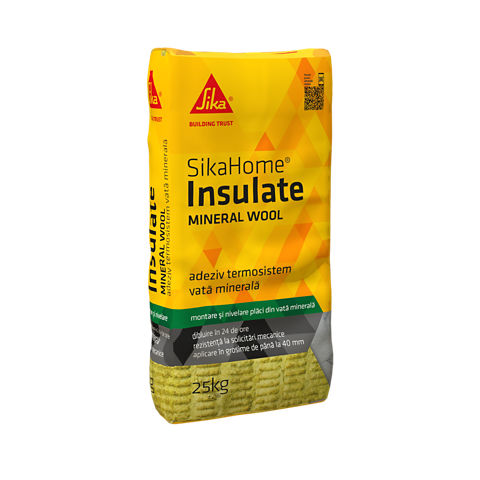 [PTG261.00064] SikaHome Insulated Mineral Wool, Adhesive and Scraper Mineral Wool
