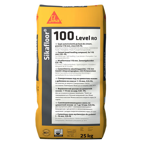 [PTG041.00024] Sikafloor-100 Level, Fast-Curing Cement-Based Self-Leveling Screed, 25Kg