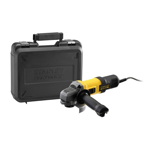 [PTG281.00024] STANLEY® Angle Grinder With Kitbox, 850W, 115mm, FMEG210K-GB