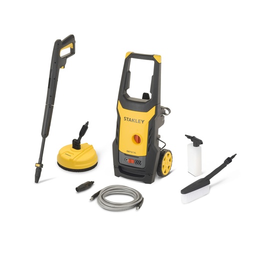 [PTG339.00009] STANLEY® Electric Pressure Washer With Mini Patio Cleaner and Fixed Brush, 1400W, SXPW14PE