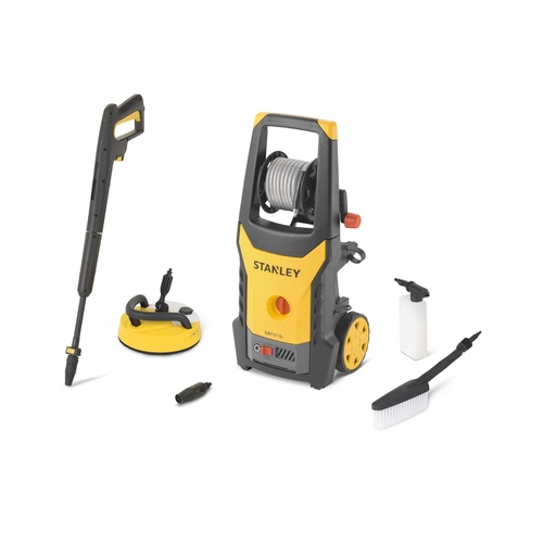 [PTG339.00013] STANLEY® Electric Pressure Washer With Deluxe Patio Cleaner and Fixed Brush, 1800W, SXPW18PE