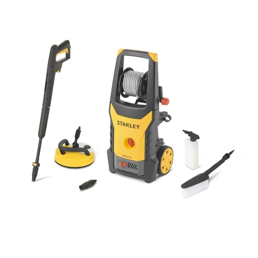 [PTG339.00015] STANLEY® Electric Pressure Washer With Deluxe Patio Cleaner and Fixed Brush, 1900W, SXPW19PE