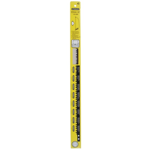 [PTG311.00049] STANLEY® Fleam Tooth Bow Saw Blade, 610mm, 1-15-385