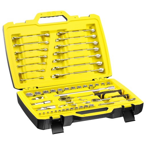 [PTG327.00019] STANLEY® FATMAX® Wrench Set With Accessories (50 pc.), 1/4 in. and 1/2 in., FMMT82827-1
