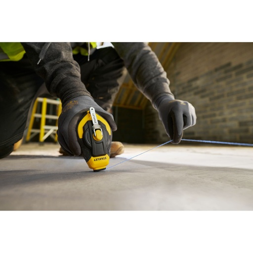 [PTG317.00002] STANLEY® Kit mulineta Comfort Grip cu creta albastra si nivela cu fir, 30 m, 3:1, STHT47312-0