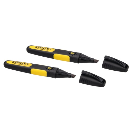 [PTG381.00003] STANLEY® FATMAX® Chisel Tip Black Marker Pens (2 pk.), 0-47-314