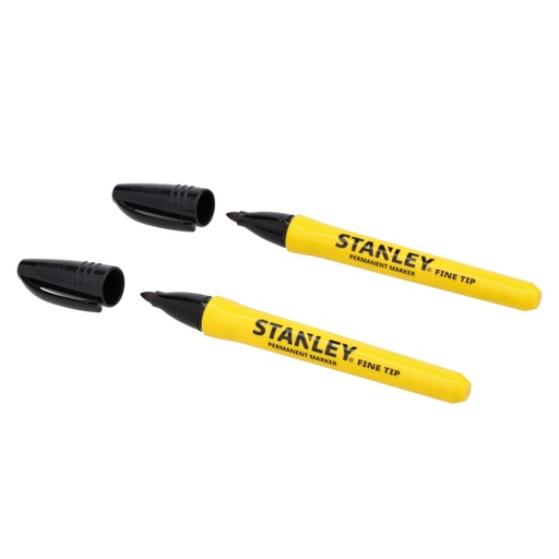 [PTG381.00005] STANLEY® Fine Tip Black Marker Pens (2 pk.), 0-47-316