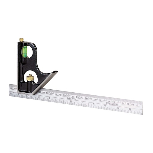[PTG385.00009] STANLEY® Combination Square, 300mm, Cast Iron / Class I, 0-46-151