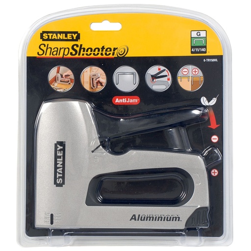 [PTG319.00014] STANLEY® Heavy-Duty Aluminum Staple Gun, 6-TR150HL