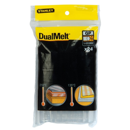 [PTG391.00009] STANLEY® DualMelt™ Glue Sticks (24 pk.), 7mm, 1-GS10DT