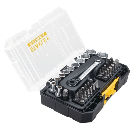 [PTG323.00019] STANLEY® FATMAX® S PRO-STACK Socket Set (37 pc.), 1/4 in, FMMT19101-0