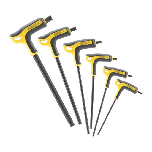 [PTG325.00006] STANLEY® FATMAX® Set chei hexagonale cu maner in P (6 bucati), FMHT0-69049